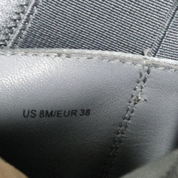 Vince blue satin slip on casual shoe sneaker 8 - Picture 6 of 10